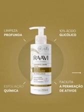 Sabonete Facial Ácido Glicólico 10% Raavi 250ml