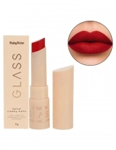 Batom Creamy Matte Glass Rubyrose - GL07