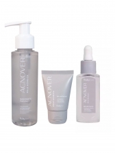 Kit Acnover Sabonete, Sérum e Gel Antiacne Ruby Rose