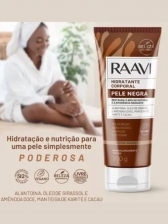Raavi Pele Negra Hidratante Corporal 200g