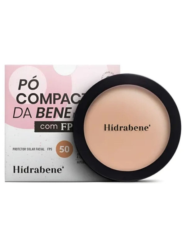 Protetor Solar Facial Pó Compacto Hidrabene Fps50 10g - MEDIO