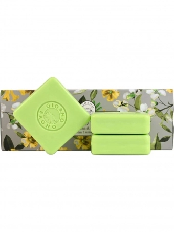 Kit Sabonete Barra Giorno Bagno Verbena e Sândalo 3x100g