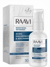 Sérum Facial Antissinais Ácido Hialurônico e Niacinamida 30g Raavi
