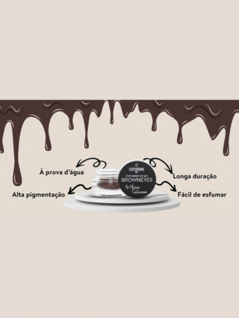 Delineador em Gel BrownEyes By Maria Catarina Catharine Hill