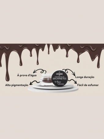 Delineador em Gel BrownEyes By Maria Catarina Catharine Hill