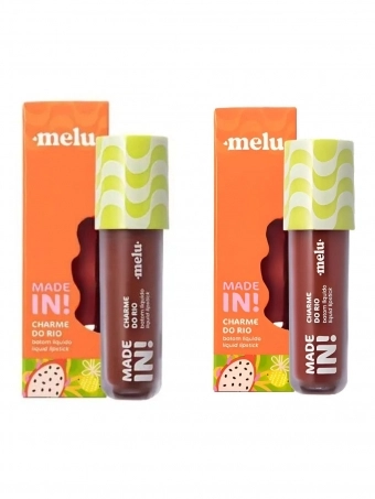 Combo Batom Liquido Charme do Rio Cores Leme e Parati Made In
