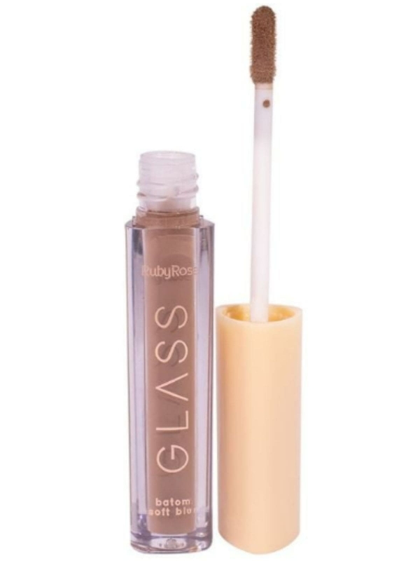 Batom Liquido Soft Blur Glass Rubyrose - BG01