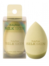 Esponja de Maquiagem Ruby Rose Silk Skin Flawless Finish