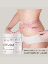 Creme de Massagem Corporal Raavi Pimenta Preta 1kg