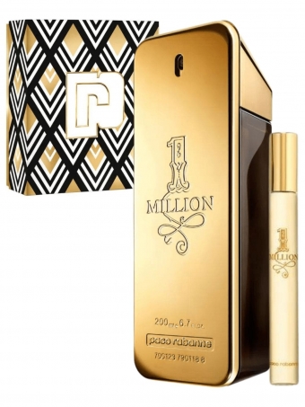 Kit Perfume Rabanne 1 Million Masculino 200ml + 10ml