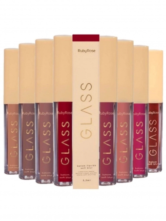 Batom Liquido Soft Blur Glass Rubyrose