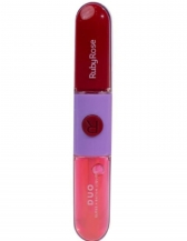Batom E Gloss Liquido Duo Rubyrose - LD12