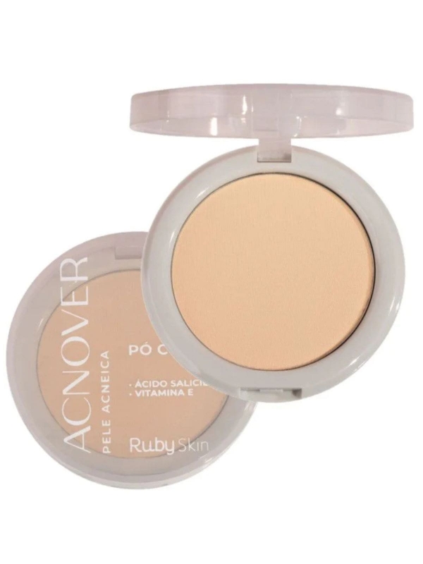 Pó Compacto Antiacne Acnover Ruby Rose - C10