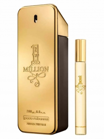 Kit Perfume Rabanne 1 Million Masculino 200ml + 10ml