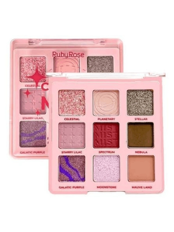 Paleta De Sombra Cosmic Mist - Ruby Rose