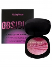 Blush Carved In Marble Obsidian Rubyrose - VEILED WOMAN
