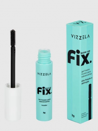 Brow Up Fix Gel Fixador para Sobrancelhas Vizzela