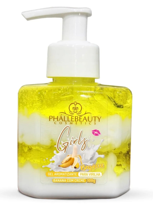 Gel Creme para Virilha - Banana com Creme 180g Beijável