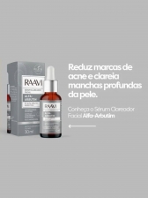 Sérum Facial Clareador Raavi Alpha Arbutin 30ml