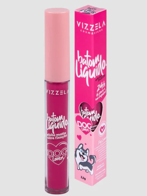 Batom Líquido Dog Lovers Vizzela - 15 - Husky