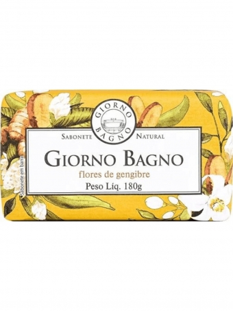Sabonete em Barra Flores De Gengibre - GIORNO BAGNO 180G