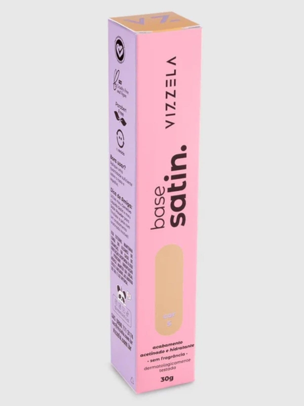 Base Líquida SATIN Vizzela - Cor 05
