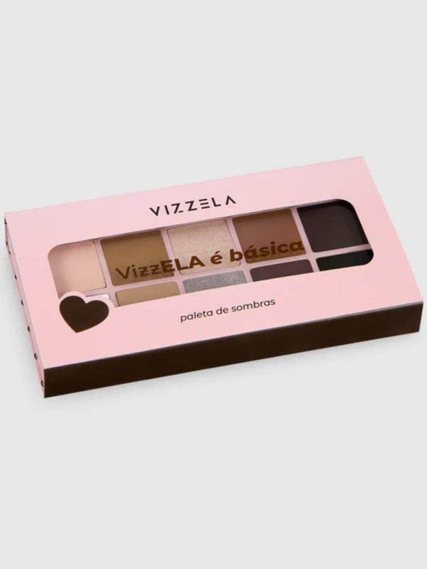 Paleta de Sombras Ela é Básica Vizzela