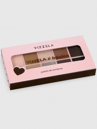 Paleta de Sombras Ela é Básica Vizzela