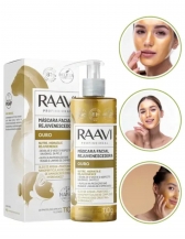 Máscaras Faciais Revitaliza Rejuvenesce Purifica Raavi - OURO