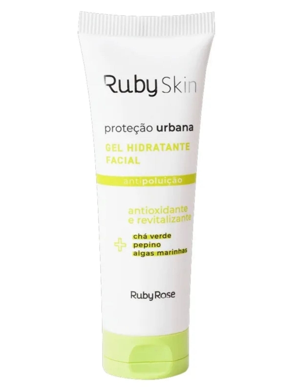 Gel Hidratante Facial Proteção Urbana Ruby Rose 50g