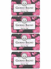 Kit 4 Sabonetes Rosas Da Bulgaria - Giorno Bagno