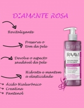 Máscaras Faciais Revitaliza Rejuvenesce Purifica Raavi - DIAMANTE ROSA