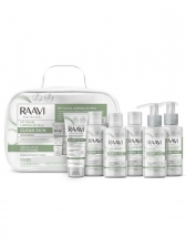 Kit Limpeza de Pele Facial Clean Skin Hipoalergênico Raavi