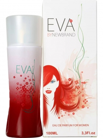 Perfume New Brand Eva for Women Eau de Parfum Feminino 100ml