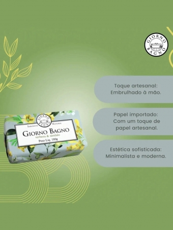 Sabonete em Barra Giorno Bagno 180g