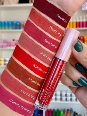 Batom Líquido Perfect Lips Ruby Rose