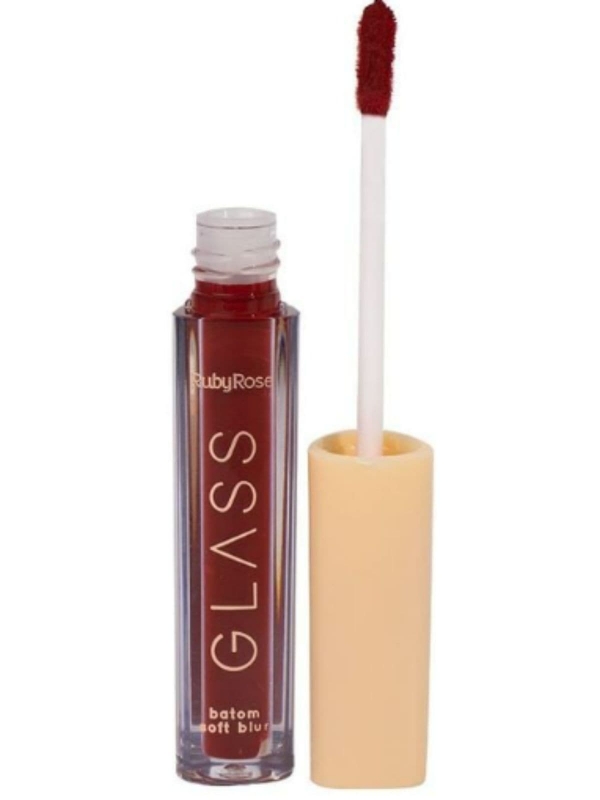 Batom Liquido Soft Blur Glass Rubyrose - BG08