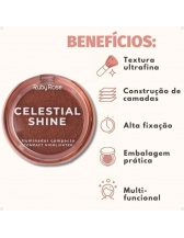 Iluminador Compacto Celestial Shine Ruby Rose - GLOWING EMBERS