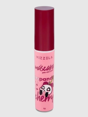 Máscara para Cílios No Panda Cherry Bordô Vizzela