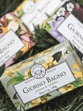 Kit 4 Sabonetes Verbena e Sandalo - Giorno Bagno