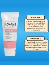 Creme Hidratante Para Pés Ureia 3% Raavi 100g
