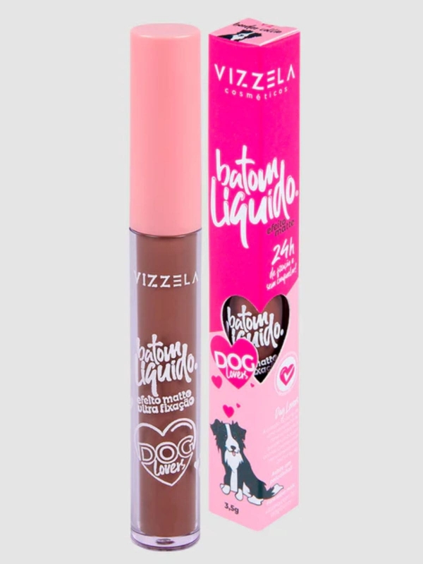 Batom Líquido Dog Lovers Vizzela - 19 - Border Collie