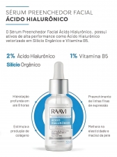 Sérum Preenchedor Facial Ácido Hialurônico Raavi 30ml