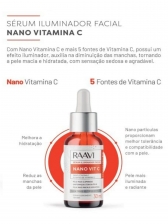 Sérum Iluminador Facial Nano Vit C Raavi 30ml