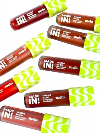 Batom líquido Charme do Rio Made In Melu