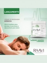 Creme de Massagem Arnica Raavi 500g