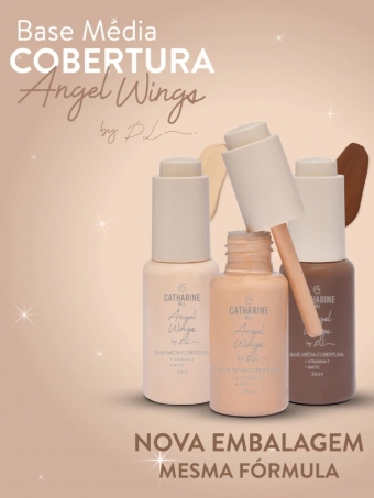 Base Média Cobertura Angel Wings By Pri Lessa Catharine Hill