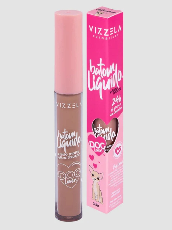 Batom Líquido Dog Lovers Vizzela - 18 - Chihuahua