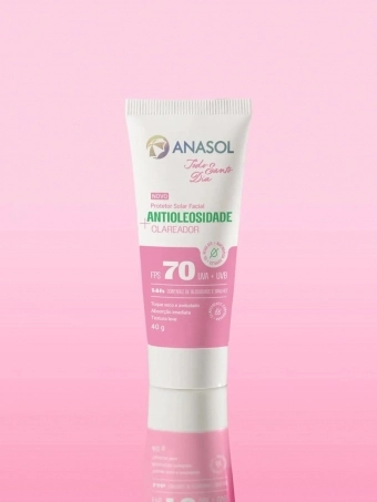 Protetor Solar Facial Clareador Todo Santo Dia FPS70 40g