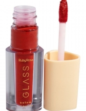 Batom Liquido Velvety Glass Rubyrose - BG04